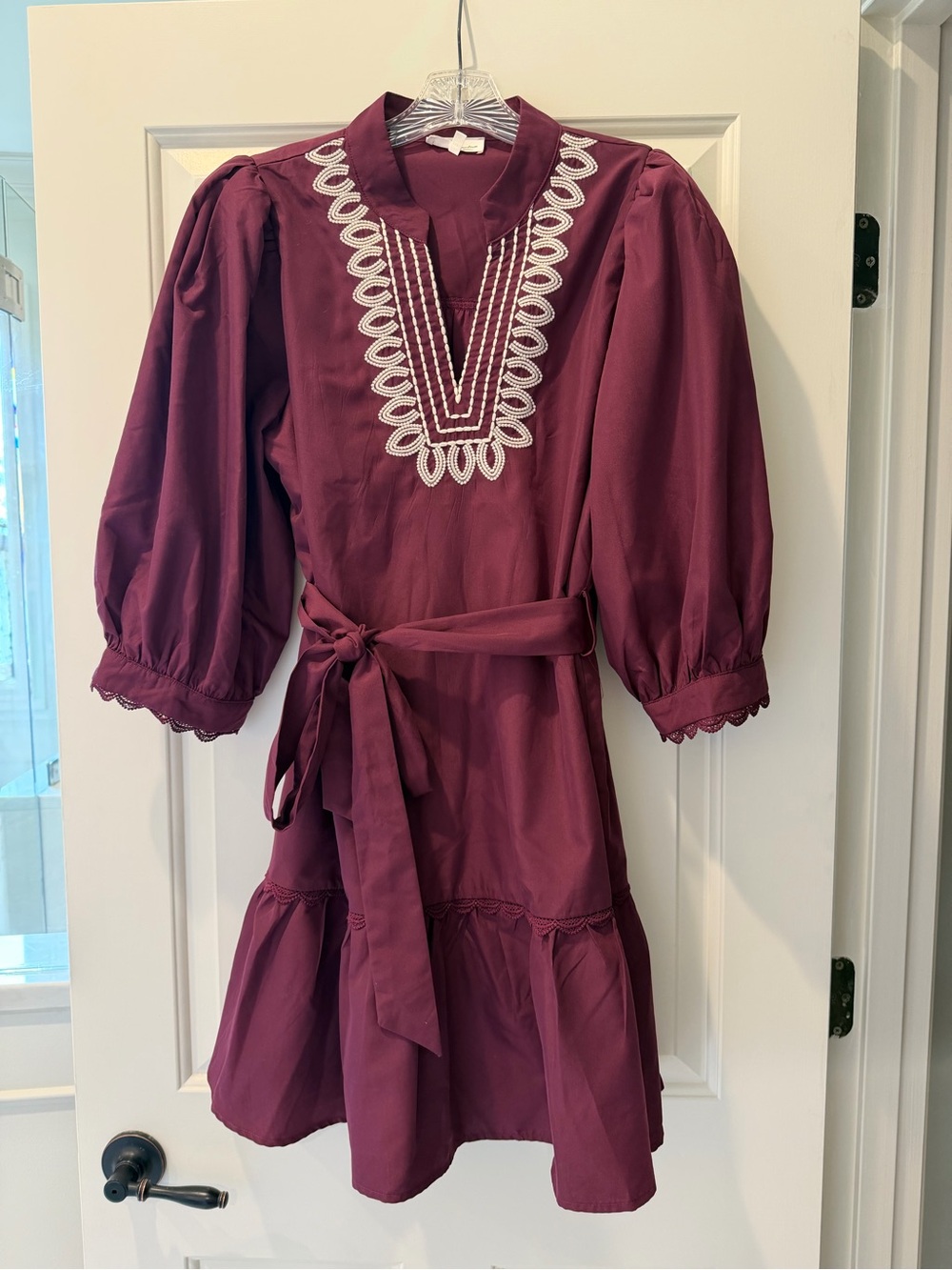 Avara Fall Dress with matching sash
